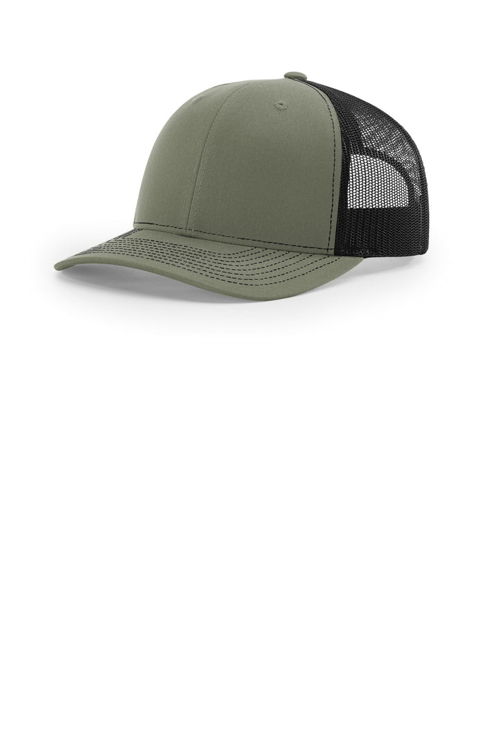 Richardson Trucker (112) - Hat — Loden/ Black