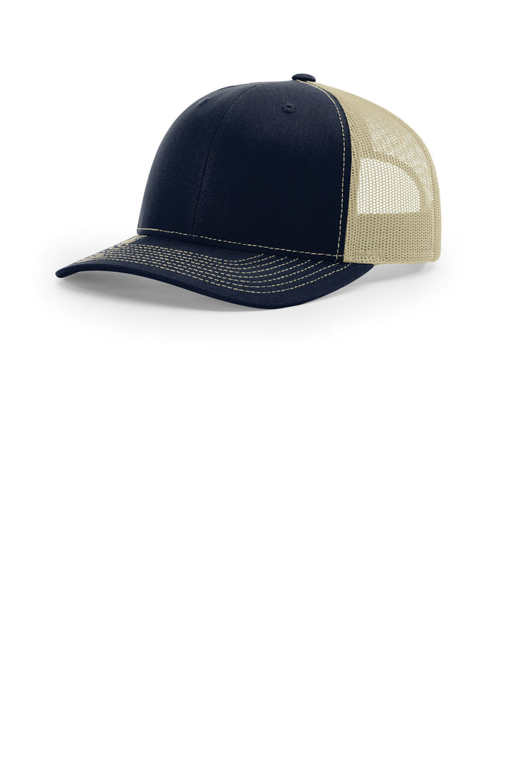 Richardson Trucker (112) - Hat — Navy/ Khaki