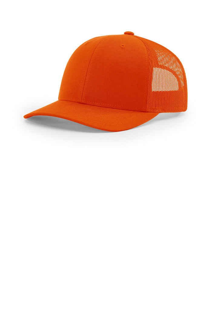 Richardson Trucker (112) - Hat — Orange