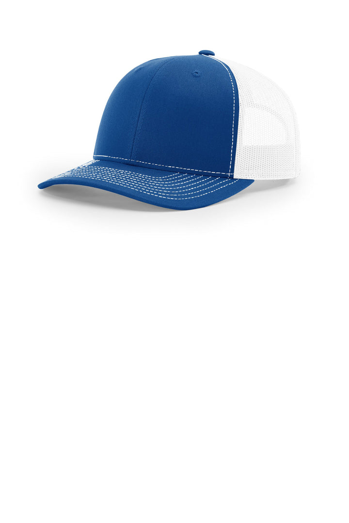 Richardson Trucker (112) - Hat — Royal/ White