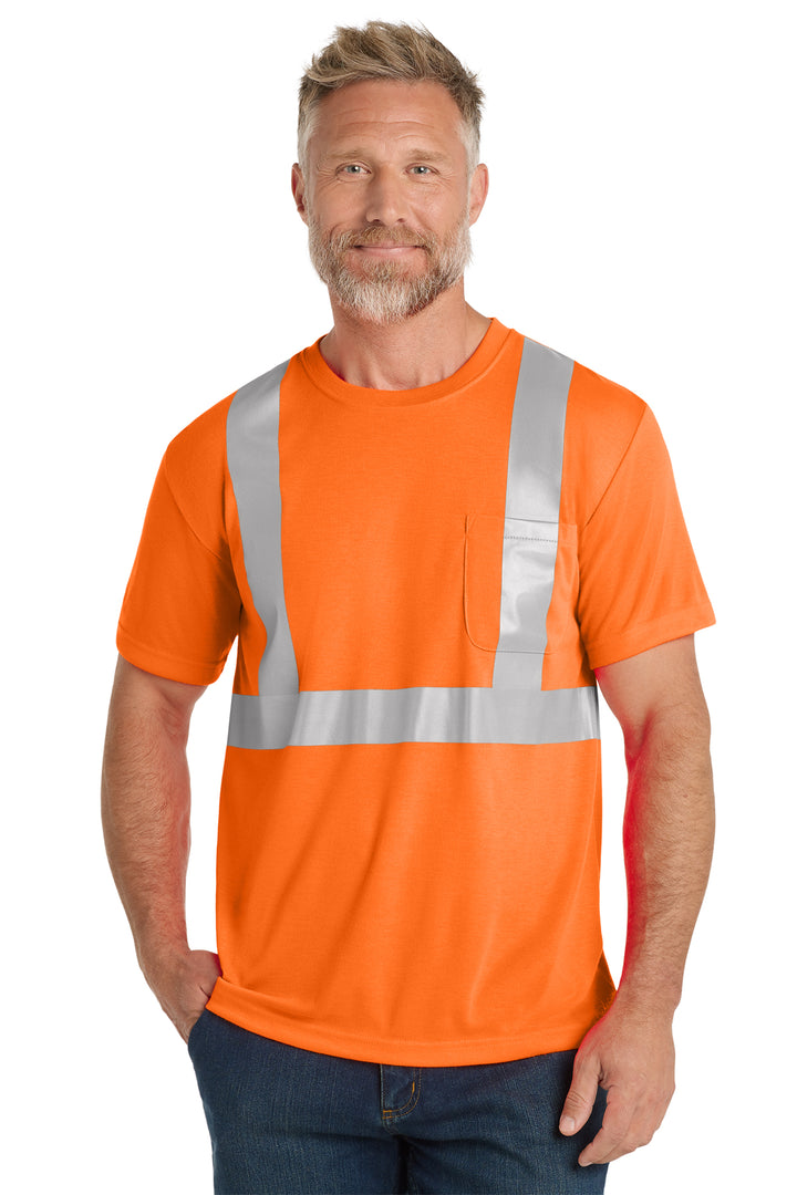 CornerStone ANSI 107 Class 2 Safety T-Shirt (CS401) - High-Vis