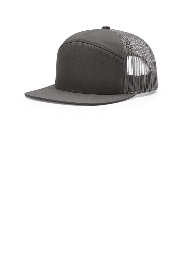 Richardson 7 Panel (168) - Hat — Charcoal
