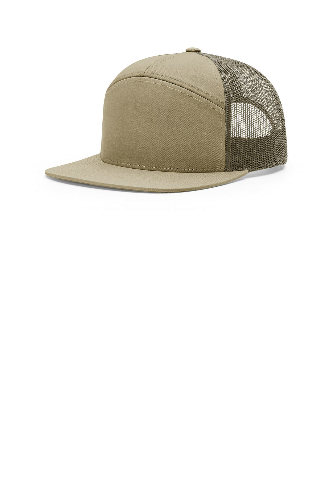 Richardson 7 Panel (168) - Hat — Pale Khaki/ Loden