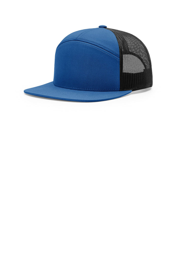 Richardson 7 Panel (168) - Hat — Royal Black