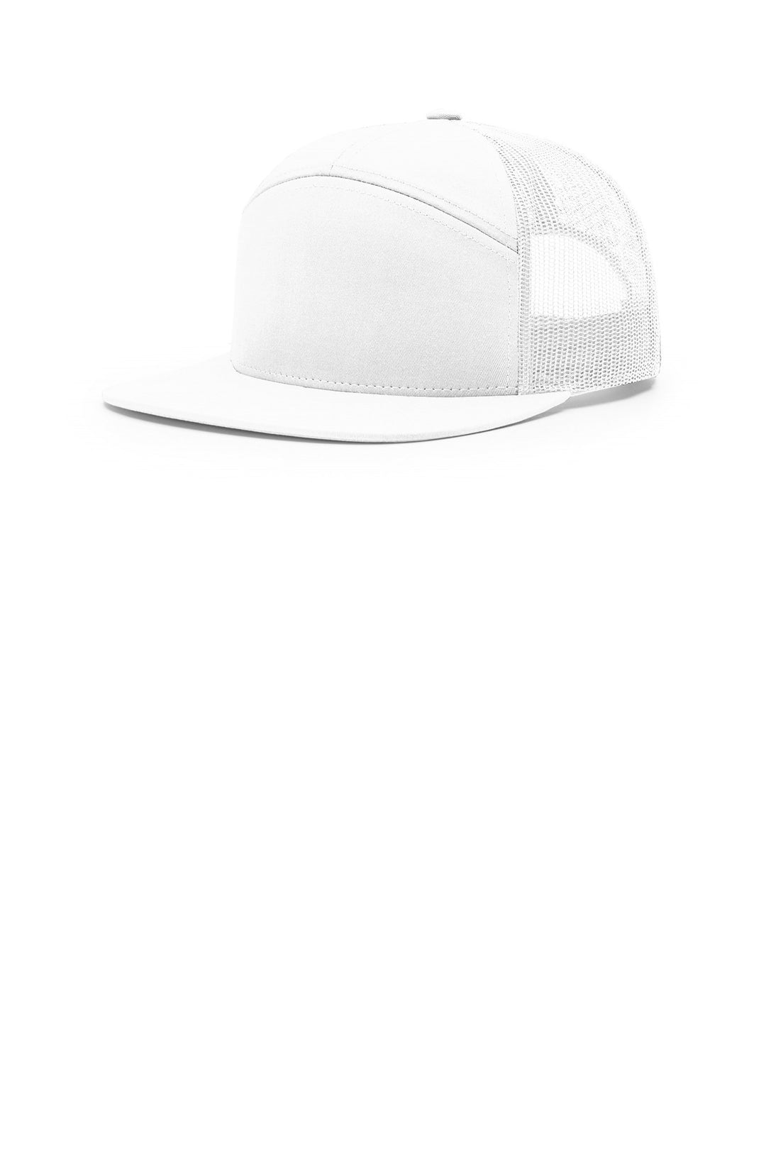 Richardson 7 Panel (168) - Hat — White