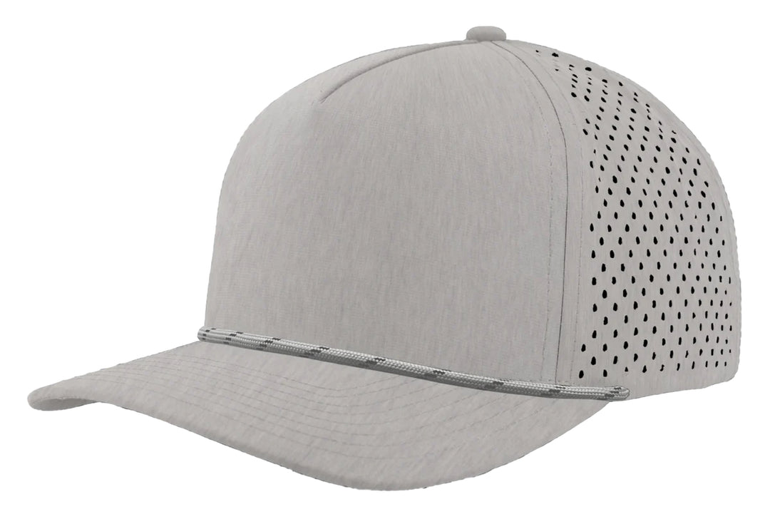 Zapped Blackhawk R+ Rope - Hat — Heather Grey/Grey Twisted Rope
