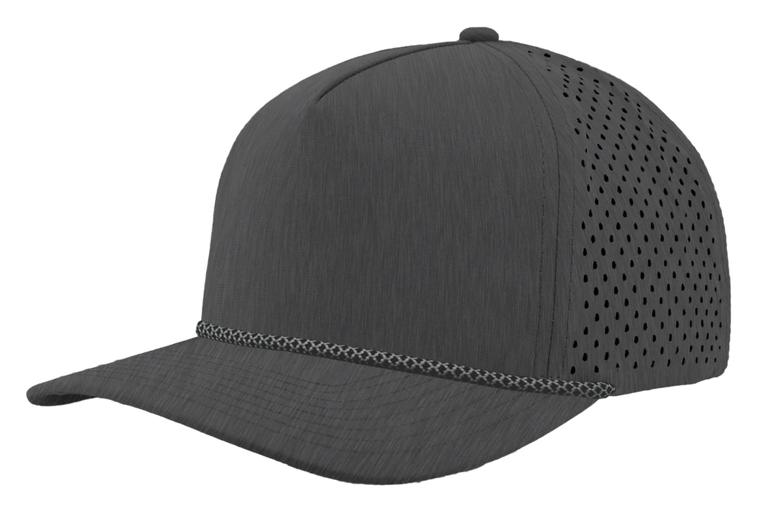 Zapped Blackhawk R+ Rope - Hat — Graphite/Grey Rope