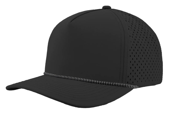 Zapped Blackhawk R+ Rope - Hat — Black/White Grid Rope