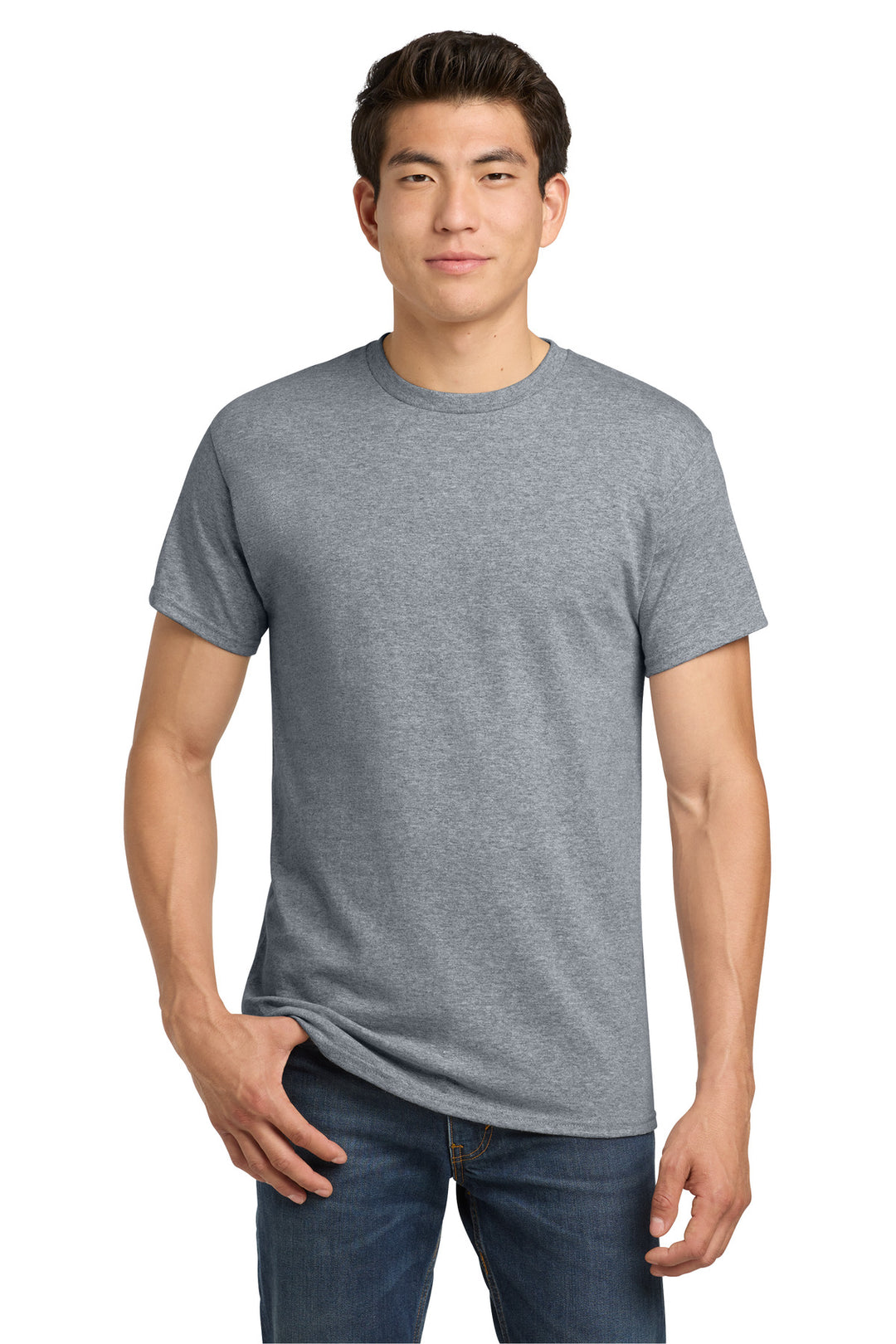 Gildan Heavy Cotton Tee (5000) — Sport Grey