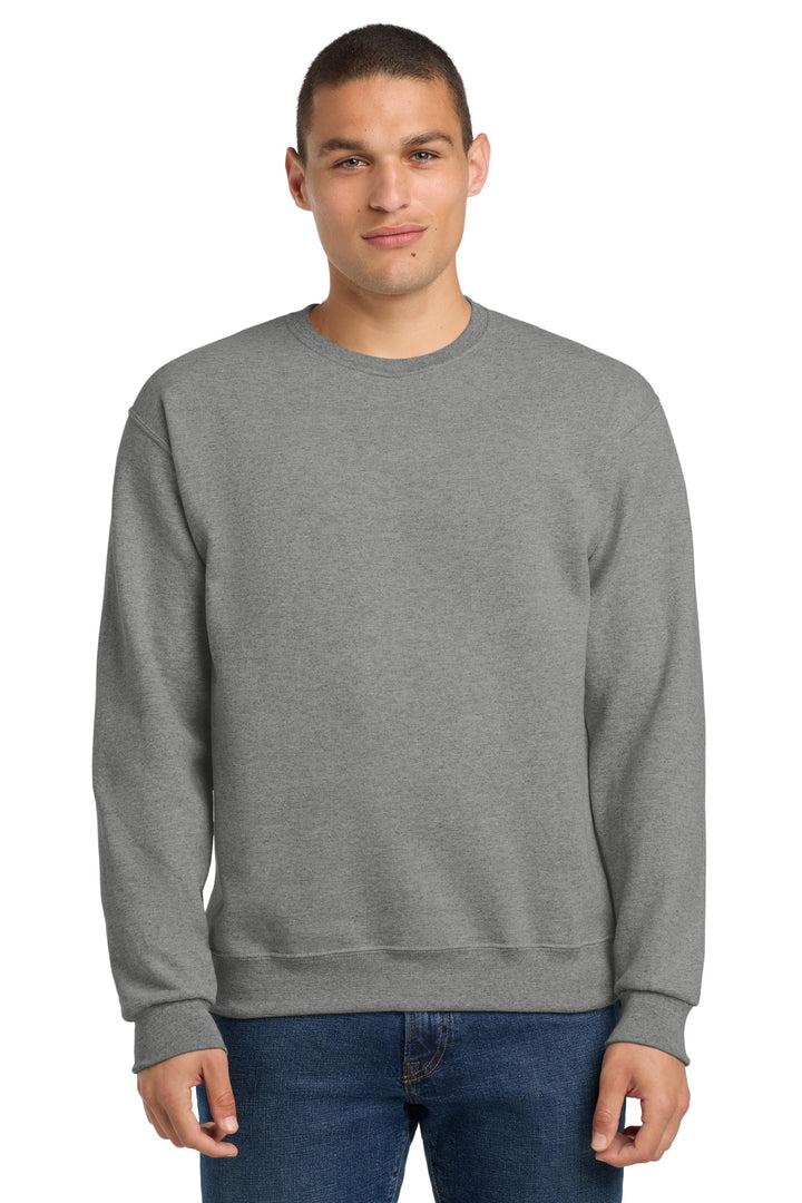 Oxford Jerzees NuBlend Crewneck (562M) - Sweatshirt, front view