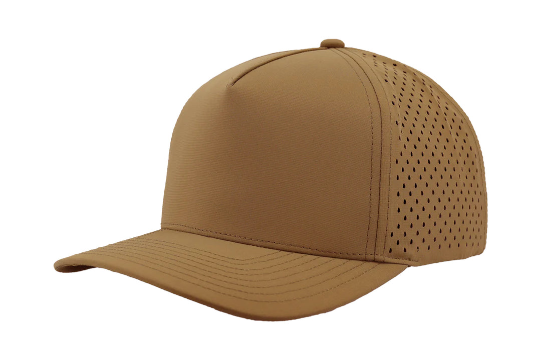 Zapped Blackhawk 5-Panel - Hat — Caramel