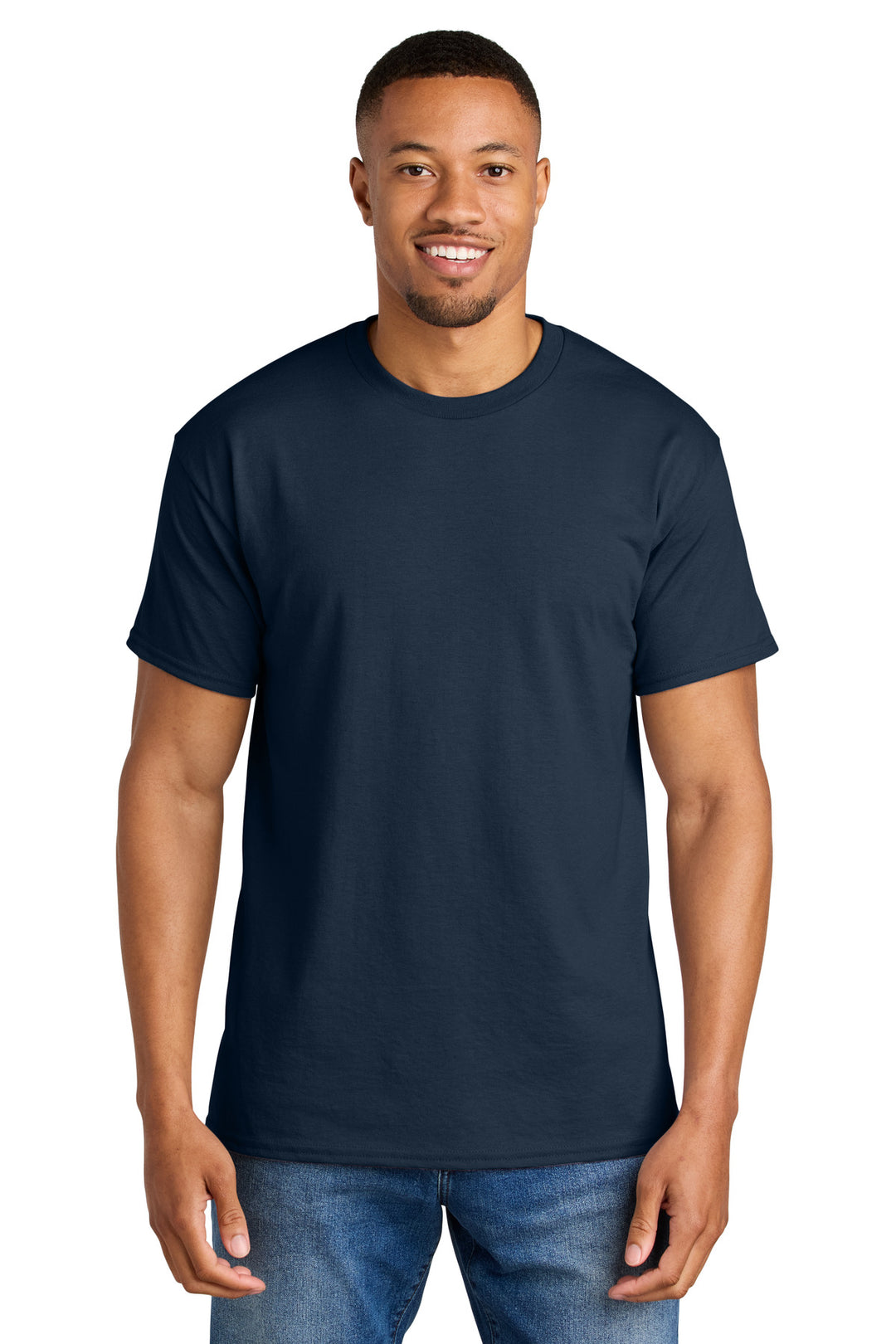 Gildan DryBlend (8000) - Performance Tee — Navy