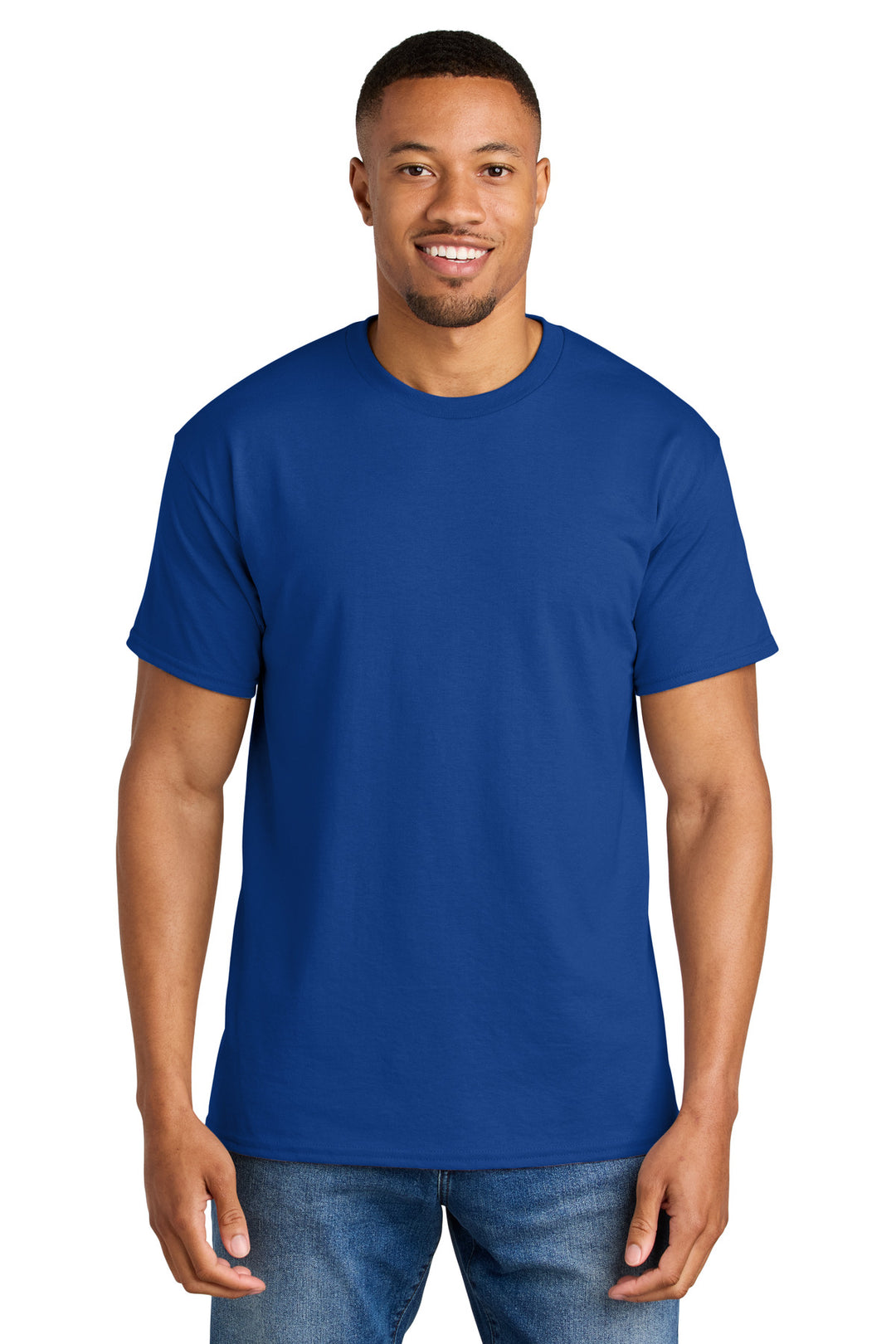 Gildan DryBlend (8000) - Performance Tee — Deep Royal