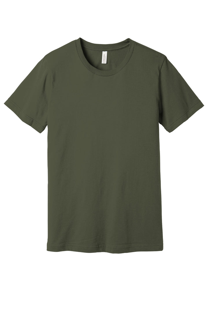 BELLA+CANVAS Jersey Tee (3001) - Cotton Shirt — Army