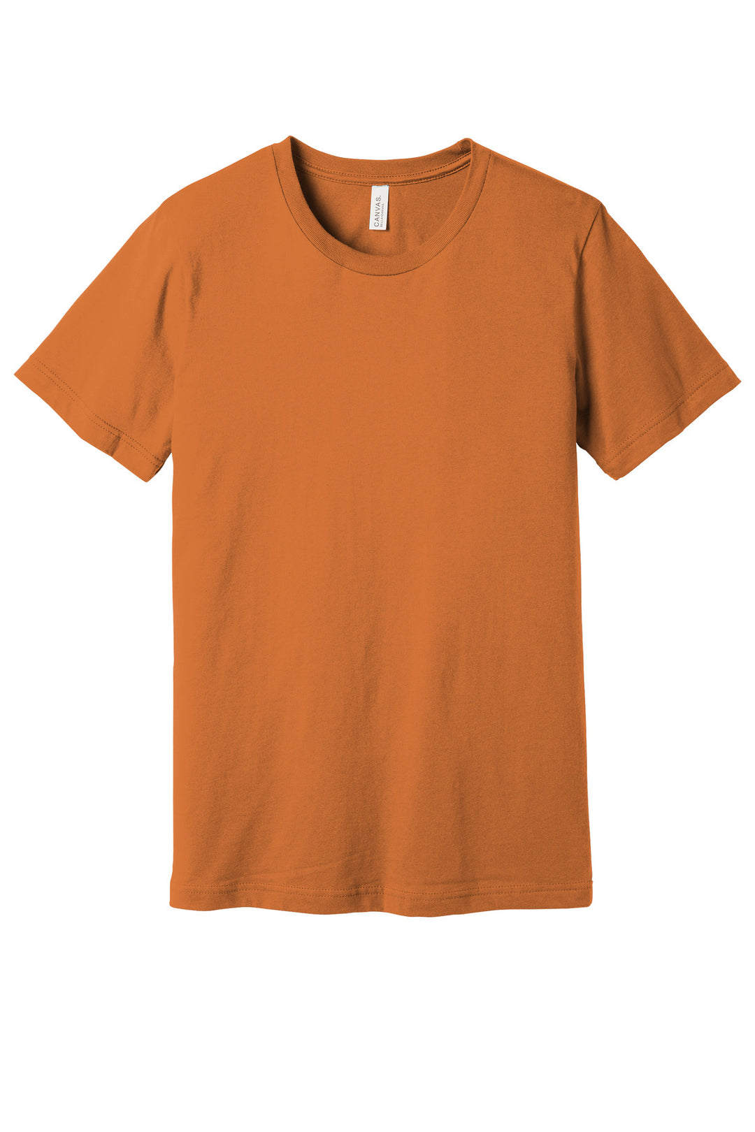 BELLA+CANVAS Jersey Tee (3001) - Cotton Shirt — Burnt Orange