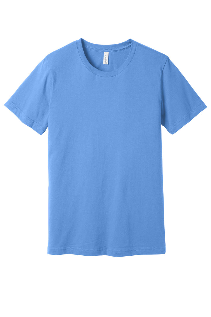 BELLA+CANVAS Jersey Tee (3001) - Cotton Shirt — Carolina Blue