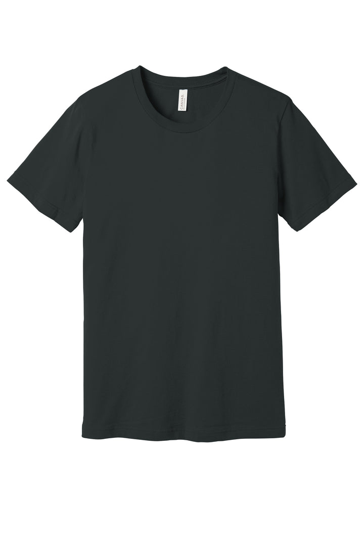 BELLA+CANVAS Jersey Tee (3001) - Cotton Shirt — Dark Grey Heather
