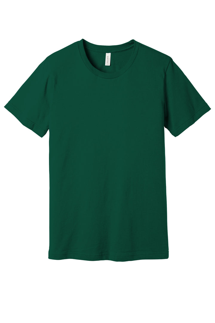 BELLA+CANVAS Jersey Tee (3001) - Cotton Shirt — Forest