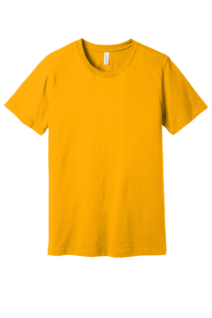 BELLA+CANVAS Jersey Tee (3001) - Cotton Shirt — Gold