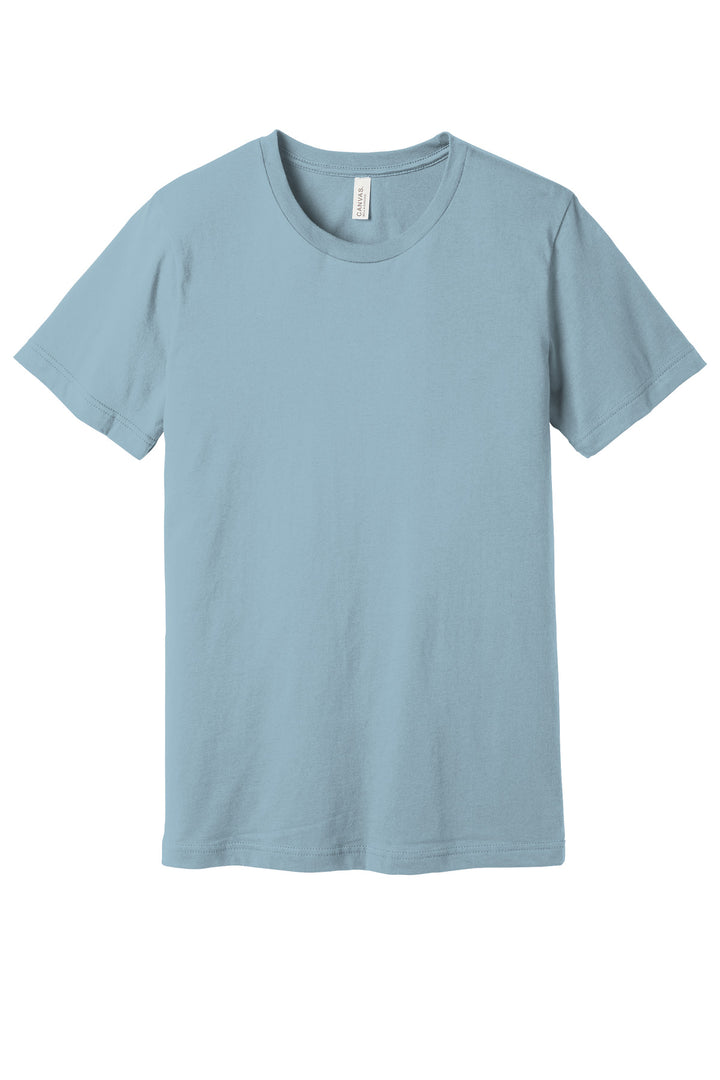 BELLA+CANVAS Jersey Tee (3001) - Cotton Shirt — Light Blue