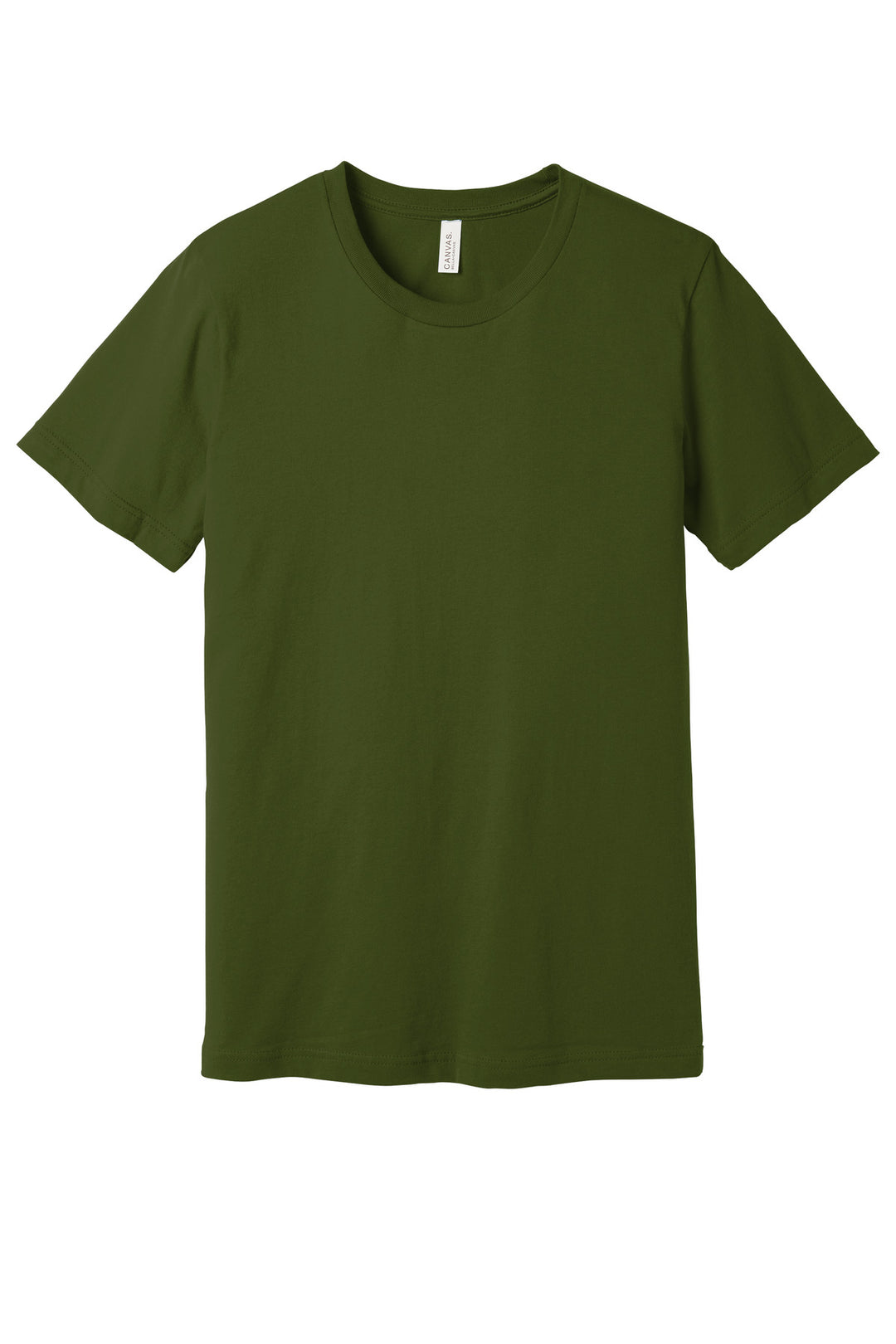 BELLA+CANVAS Jersey Tee (3001) - Cotton Shirt — Heather Olive