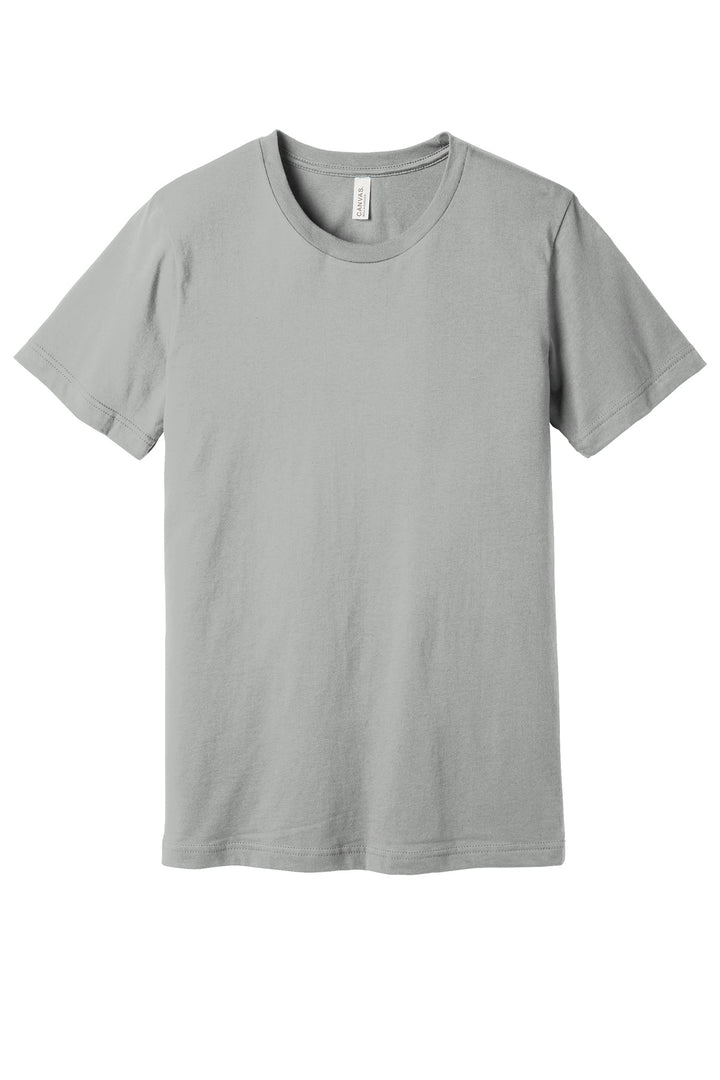 BELLA+CANVAS Jersey Tee (3001) - Cotton Shirt — Silver