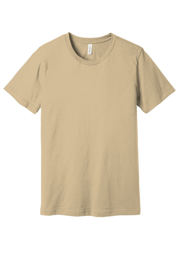 BELLA+CANVAS Jersey Tee (3001) - Cotton Shirt — Soft Cream