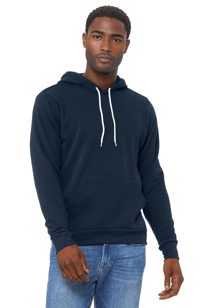 BELLA+CANVAS Sponge Fleece Hoodie (3719) - Hoodie — Navy