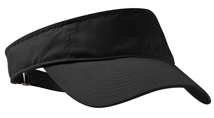 Port Authority Enzyme Wash Fashion Visor (C840) — Black