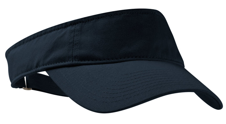 Port Authority Enzyme Wash Fashion Visor (C840) — Classic Navy