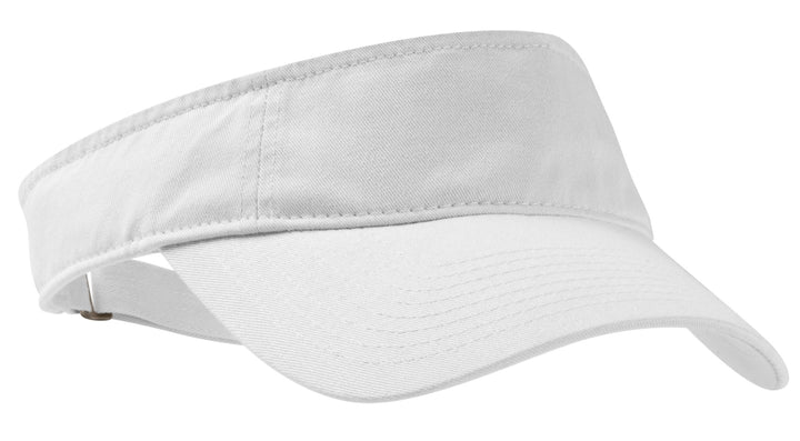 Port Authority Enzyme Wash Fashion Visor (C840) — White