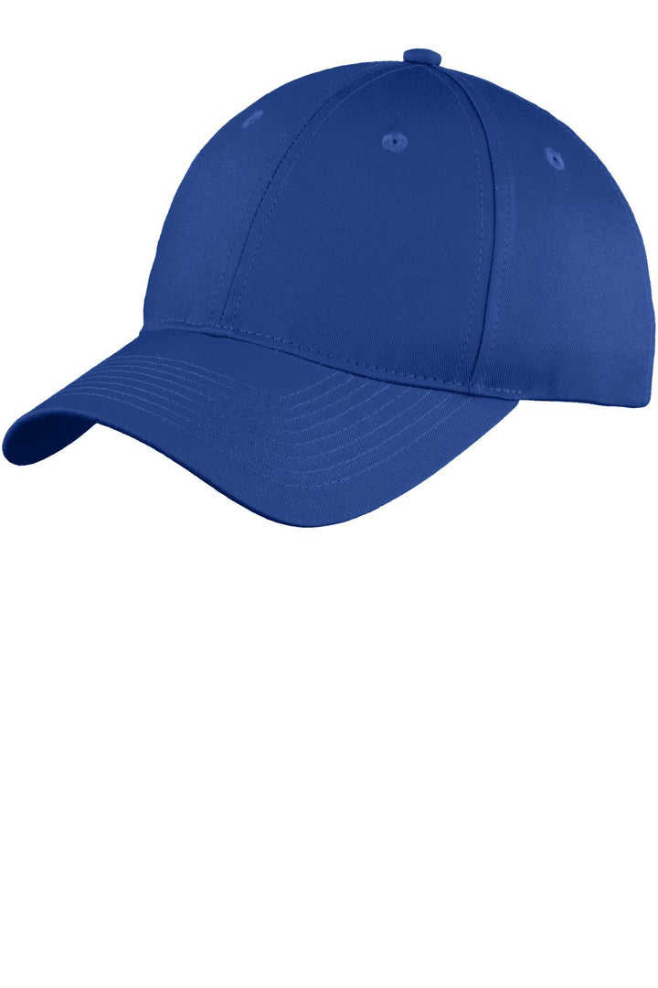 Royal Port Authority Six-Panel Unstructured Twill Cap (C914) - Hat, front view