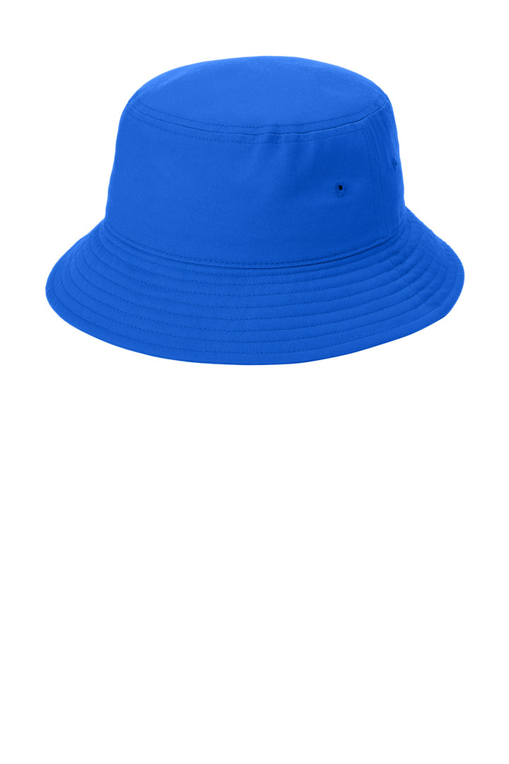 True Royal Port Authority Twill Classic Bucket Hat (C975) - Hat, front view