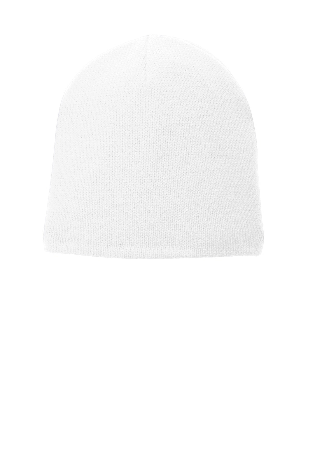 Port Authority Fleece-Lined Beanie (CP91L) - Beanie — White