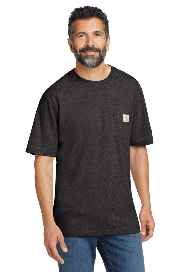 Carhartt Short Sleeve Tee (CTK87) - Cotton Shirt — Carbon Heather