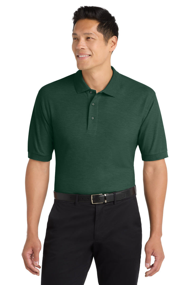 Port Authority Silk Touch Polo (K500) - Polo — Dark Green