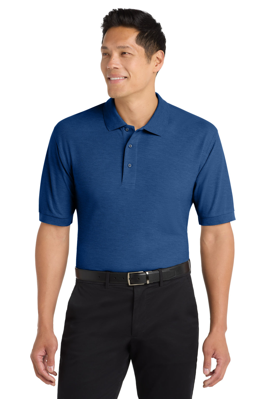 Port Authority Silk Touch Polo (K500) - Polo — Royal