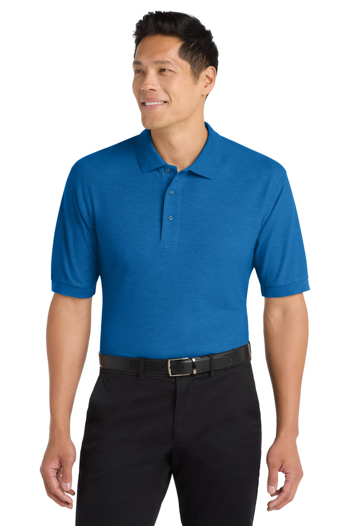 Port Authority Silk Touch Polo (K500) - Polo — Strong Blue