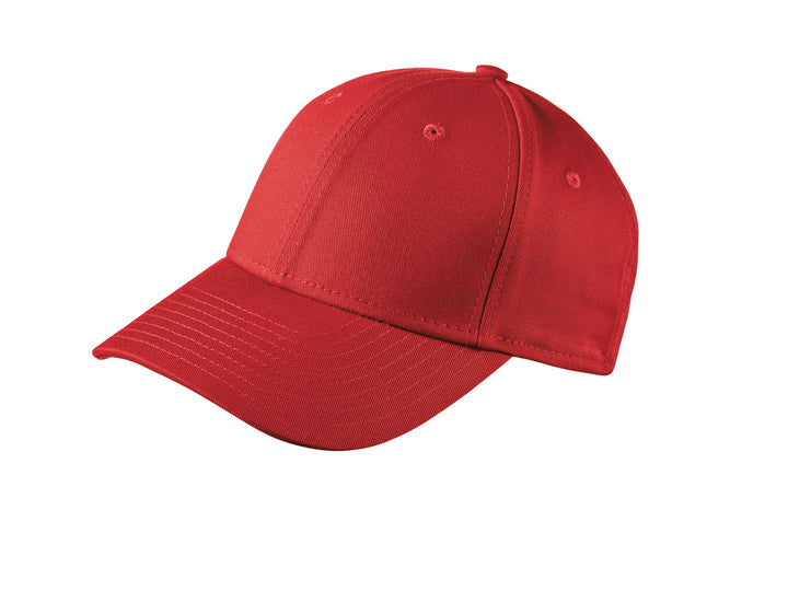 New Era Adjustable Structured (NE200) - Hat — Scarlet Red