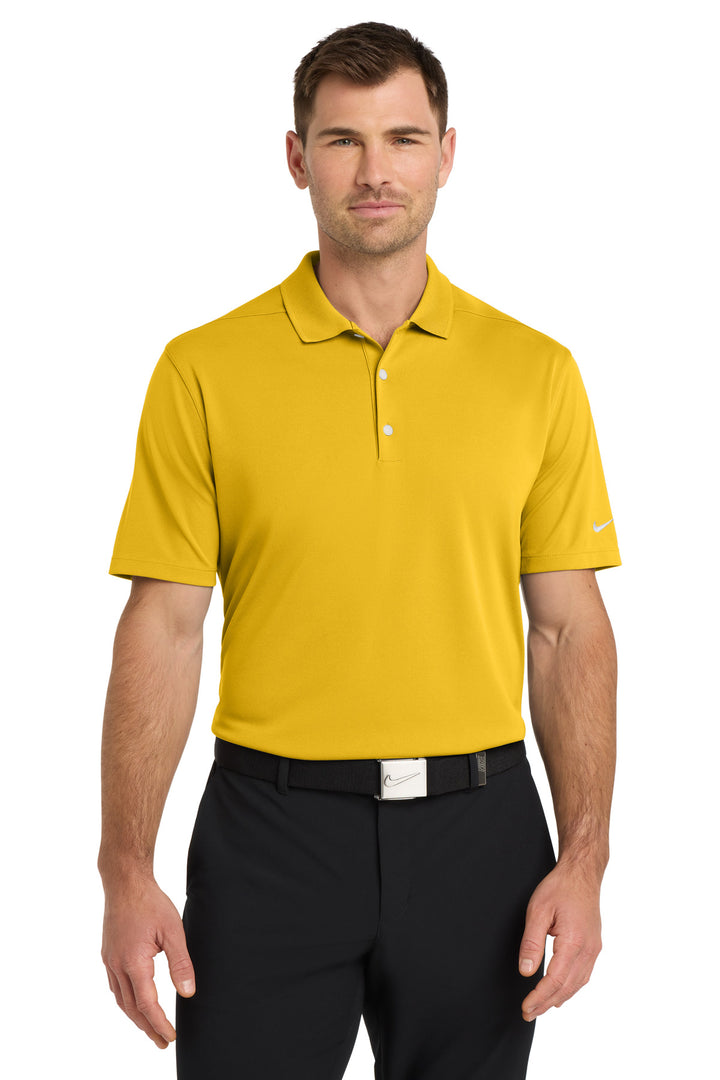 Nike Dri-FIT Micro Pique 2.0 (NKDC1963) - Polo — Varsity Maize