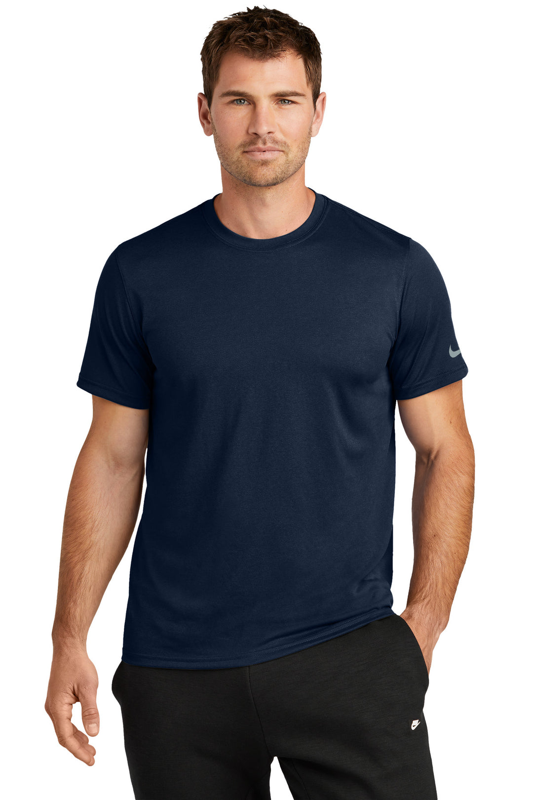 Nike Dri-FIT Legend (NKDX8730) - Performance Tee — College Navy