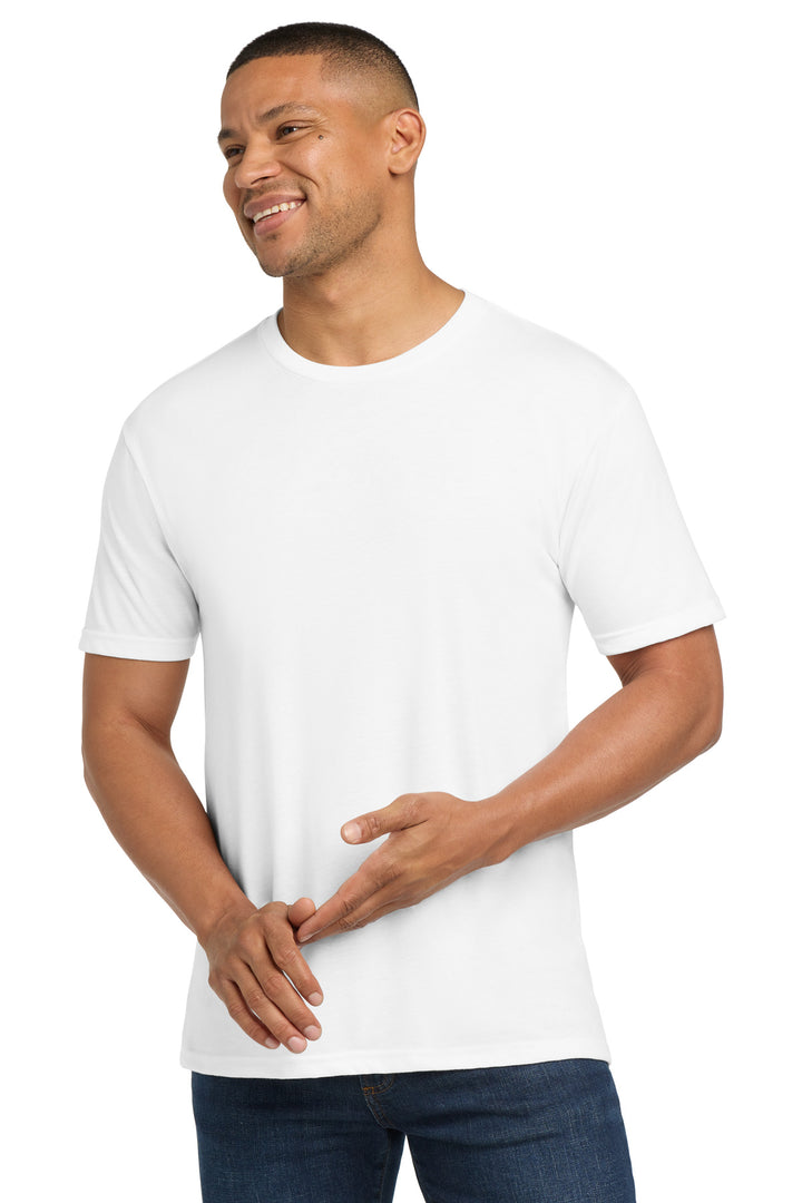 Next Level Tri-Blend (6010) - Performance Tee — Solid White