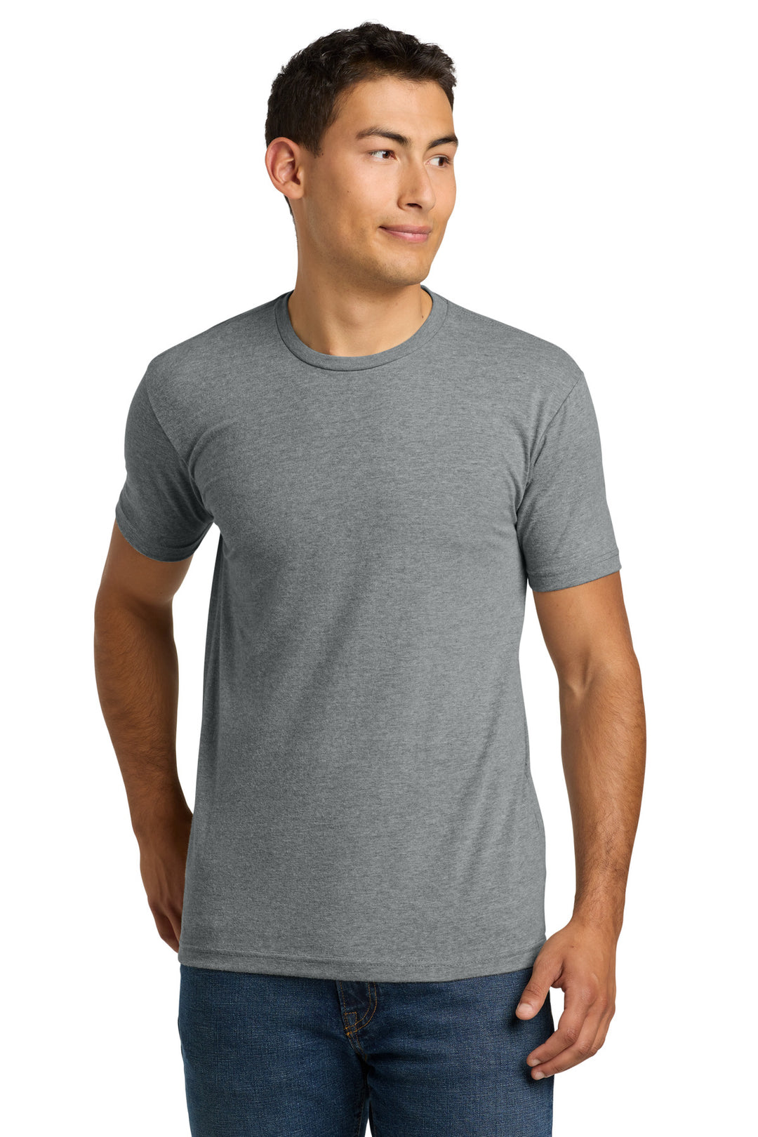Next Level CVC (6210) - Cotton Shirt — Dark Heather Gray