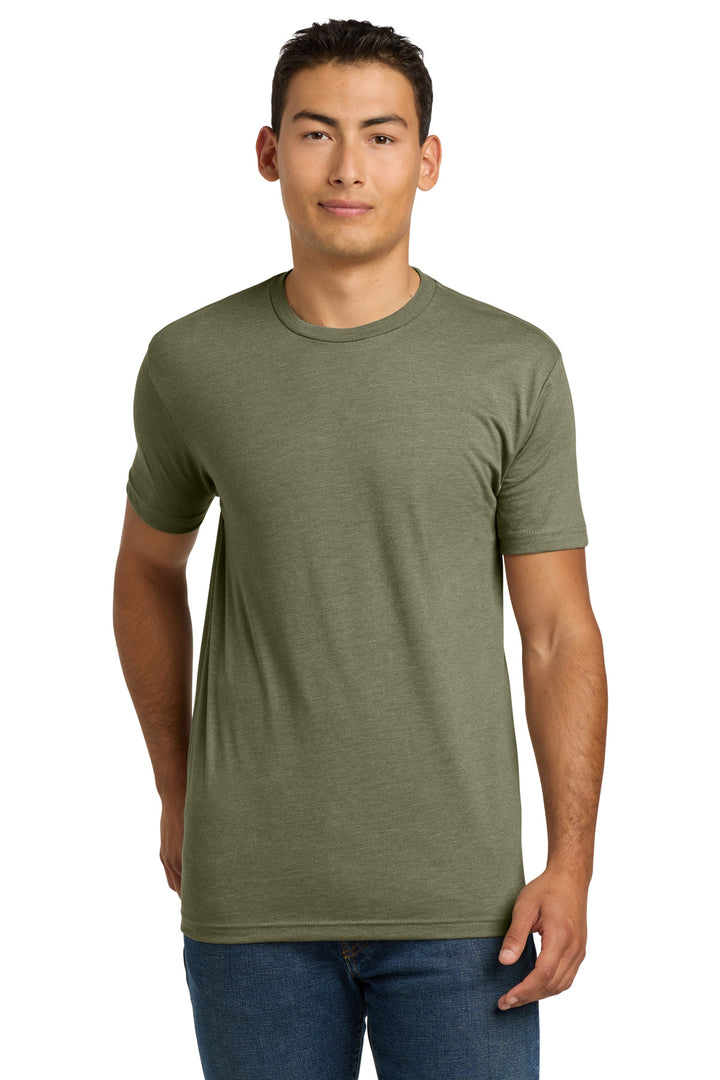 Next Level CVC (6210) - Cotton Shirt — Light Olive