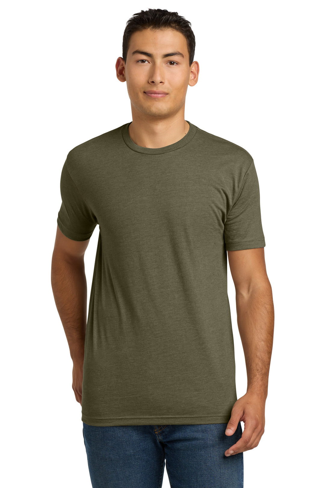 Next Level CVC (6210) - Cotton Shirt — Military Green