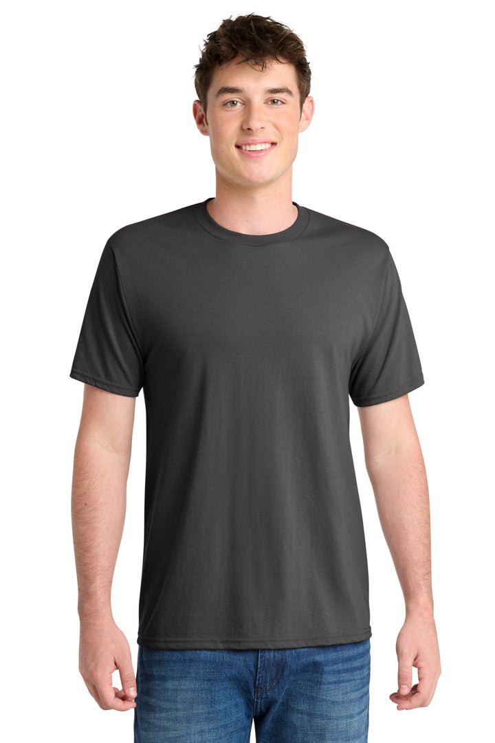 Port & Company Performance Blend (PC381) - Cotton Shirt — Charcoal