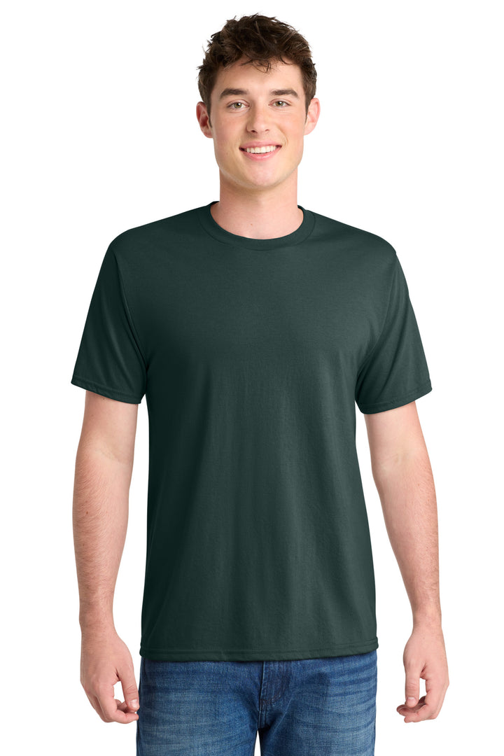 Port & Company Performance Blend (PC381) - Cotton Shirt — Dark Green