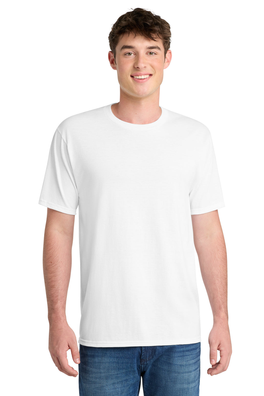 Port & Company Performance Blend (PC381) - Cotton Shirt — White