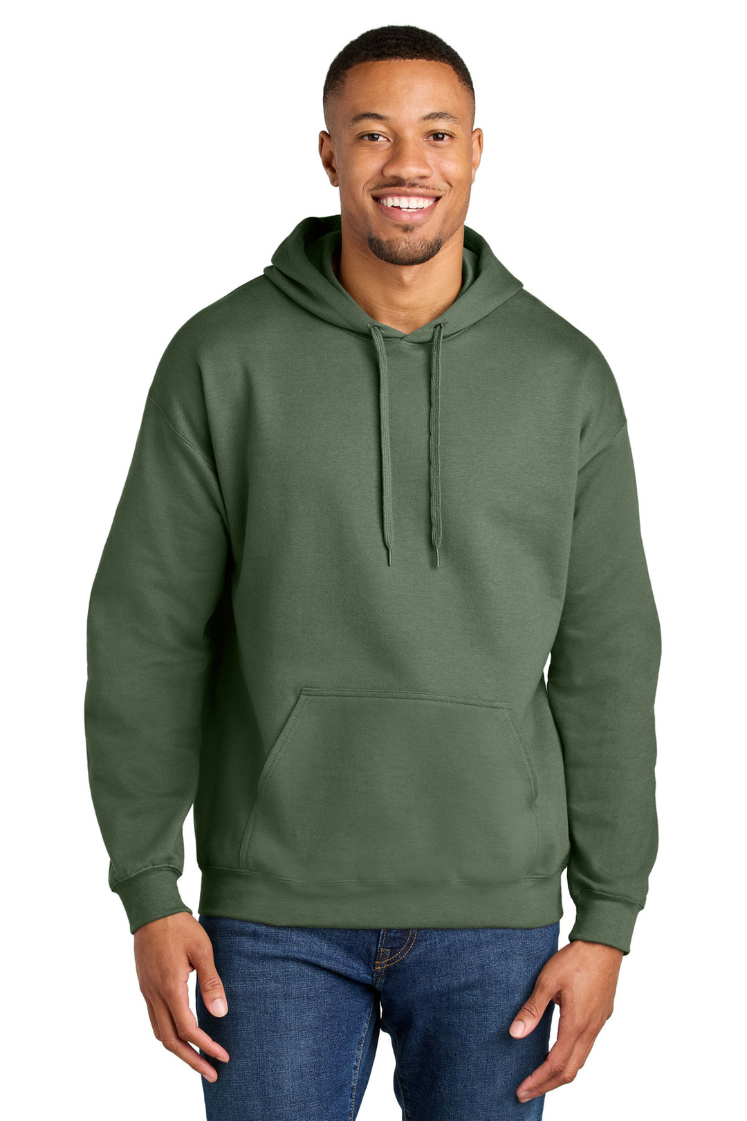 Gildan Softstyle Midweight (SF500) - Hoodie — Military Green