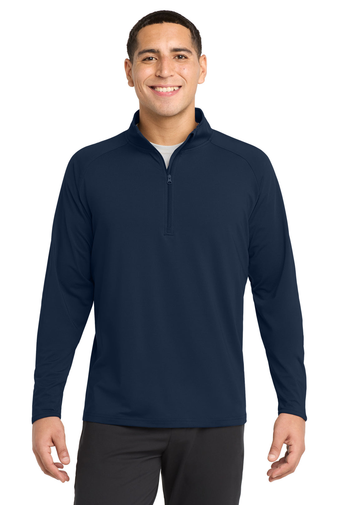 Sport-Tek Sport-Wick 1/2-Zip (ST850) - Quarter-Zip — True Navy